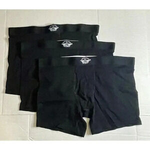 Dockers Boxer‎ Briefs 3 pack 100% Cotton Stretch Men’s Size XXL Black
